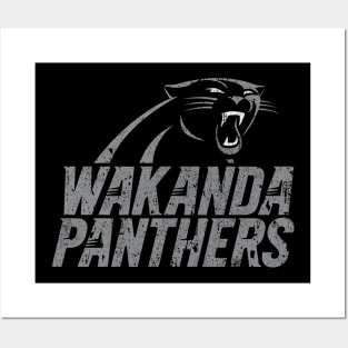 Wakanda Panthers Posters and Art